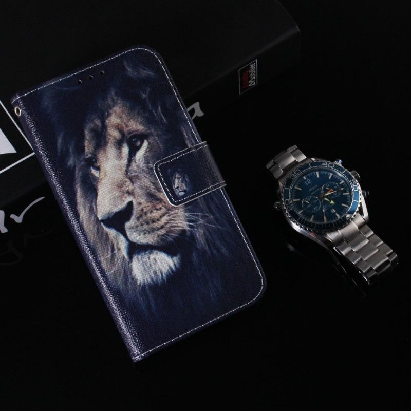 Flip Kotelot Samsung Galaxy A13 5g Dreaming Lion Suojakuori