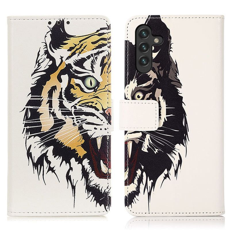 Flip Kotelot Samsung Galaxy A13 5g Fierce Tiger