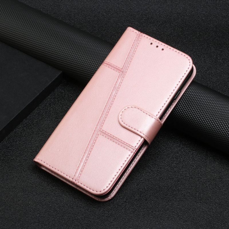 Flip Kotelot Samsung Galaxy A13 5g Geo Leather Effect Strappy