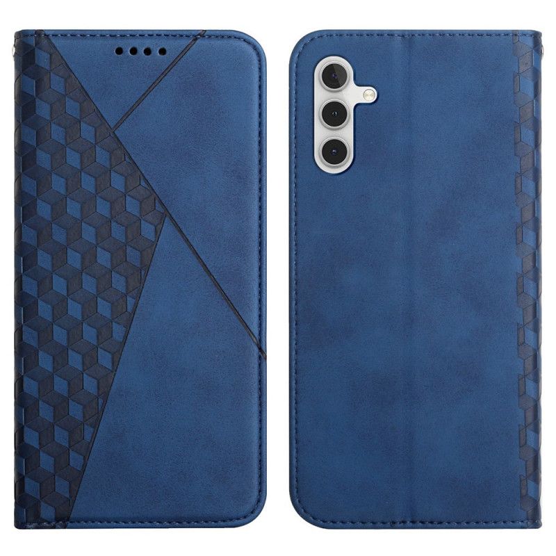 Flip Kotelot Samsung Galaxy A13 5g Geo Leather Effect Suojakuori