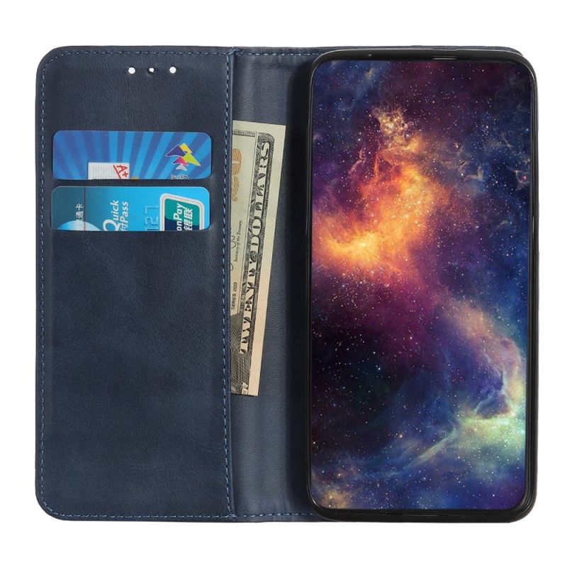 Flip Kotelot Samsung Galaxy A13 5g Haljasnahkaa