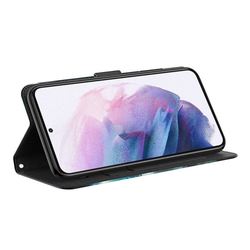 Flip Kotelot Samsung Galaxy A13 5g Keltaiset Perhoset