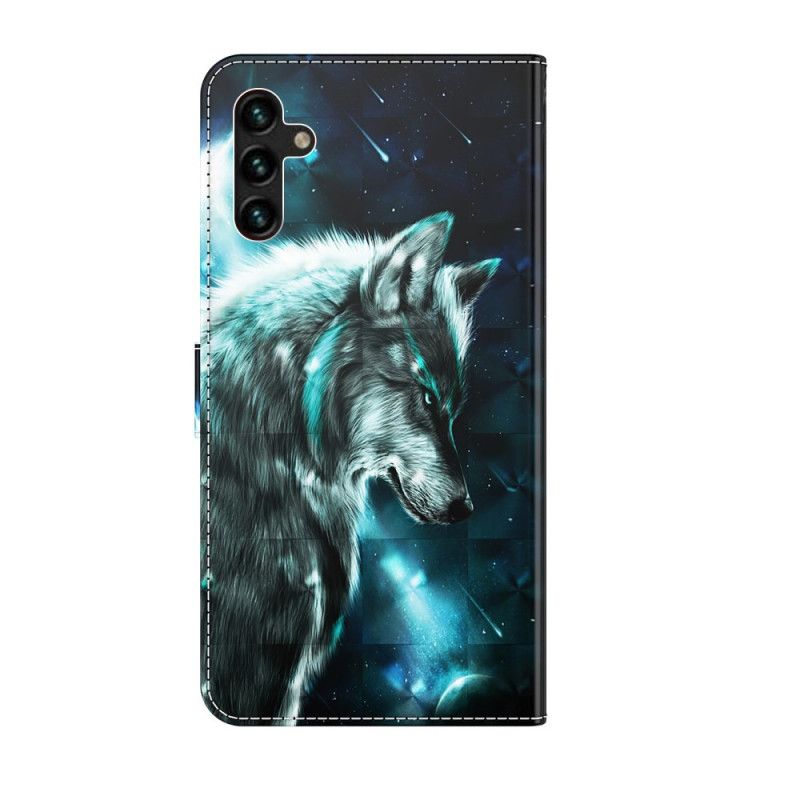 Flip Kotelot Samsung Galaxy A13 5g Majestic Wolf