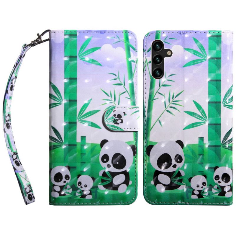 Flip Kotelot Samsung Galaxy A13 5g Panda Family