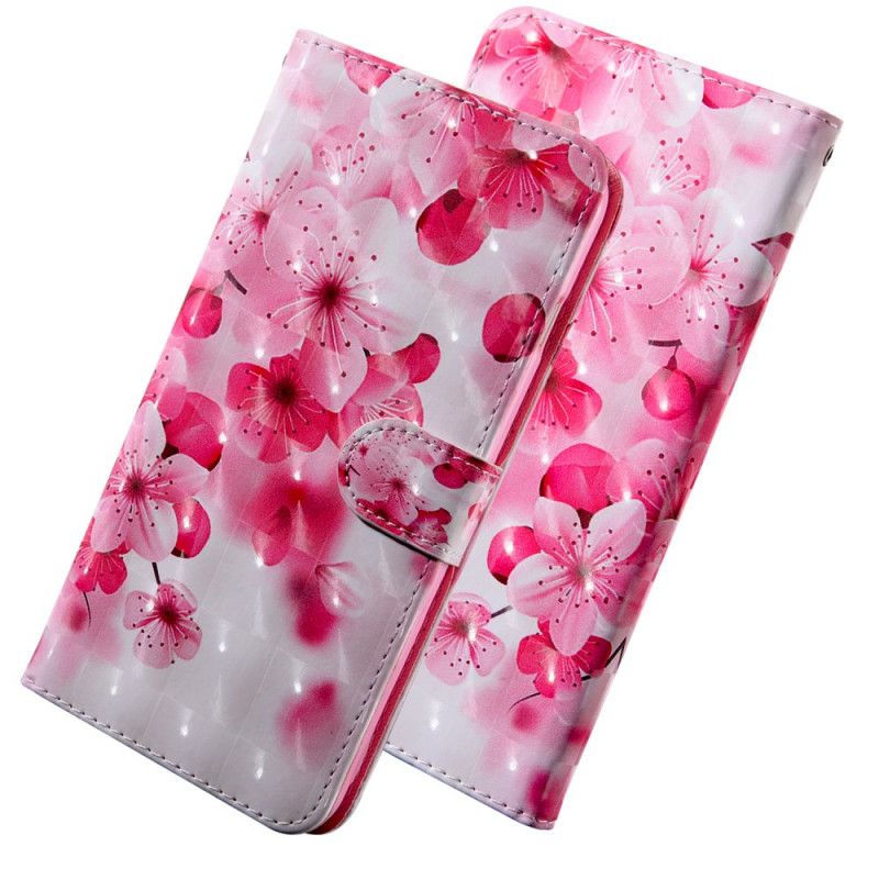 Flip Kotelot Samsung Galaxy A13 5g Pink Flowers