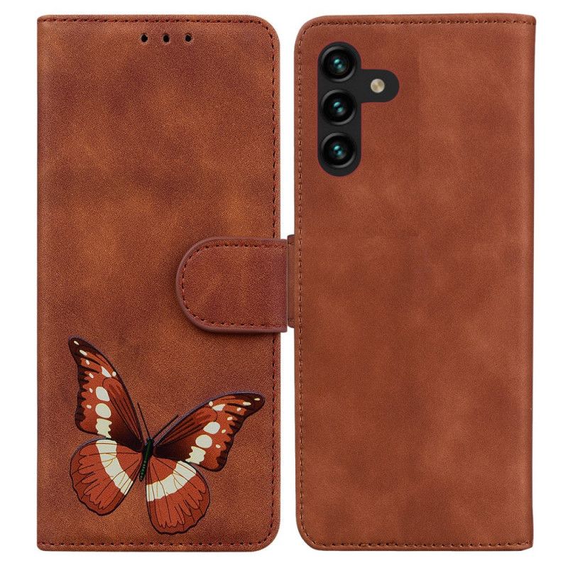 Flip Kotelot Samsung Galaxy A13 5g Skin-touch Butterfly