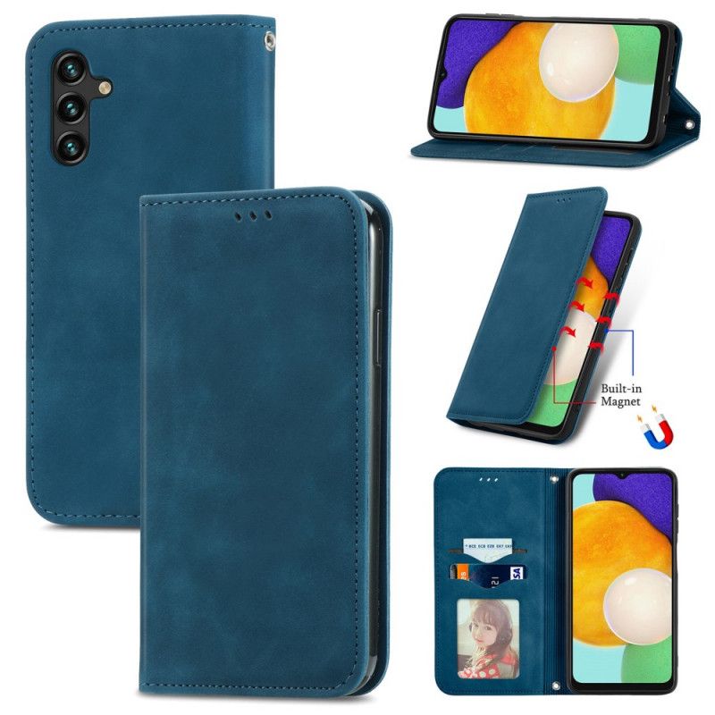 Flip Kotelot Samsung Galaxy A13 5g Skin-touch Vintage Design