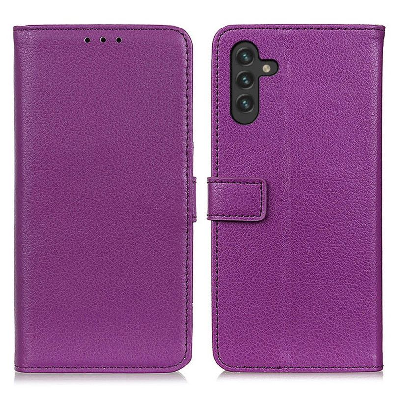 Kotelot Samsung Galaxy A13 5g Litchi Premium Faux Leather