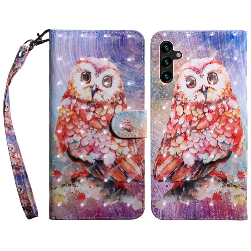 Kotelot Samsung Galaxy A13 5g Owl The Painter