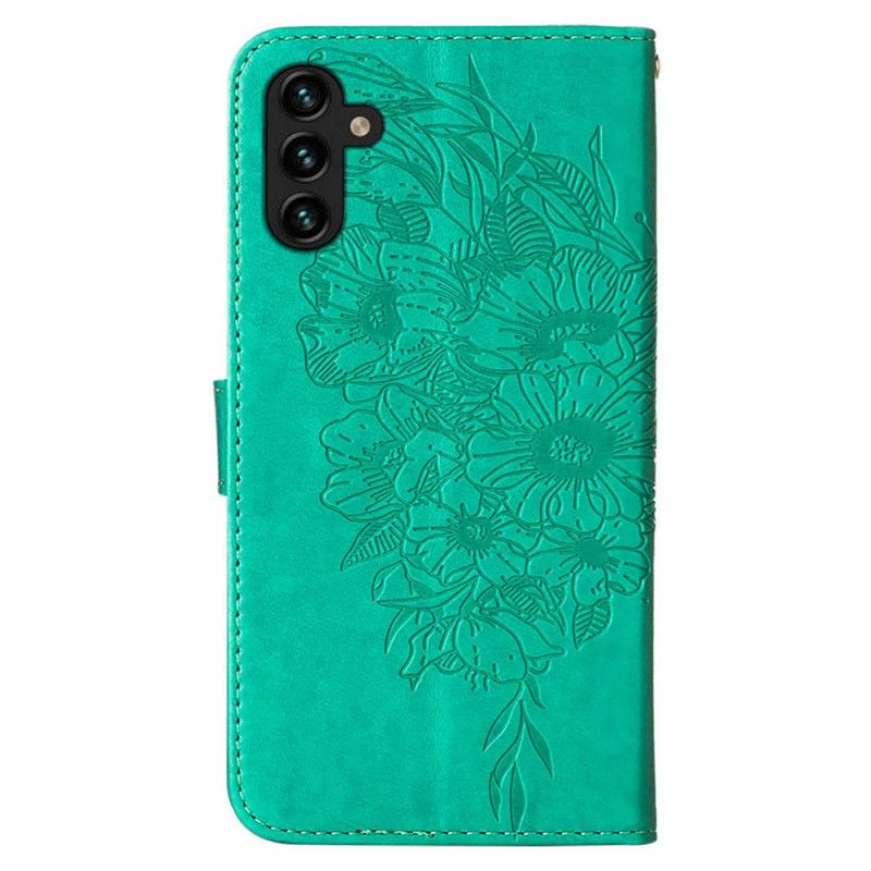 Kotelot Samsung Galaxy A13 5g Puhelinkuoret Butterfly Design Kaulanauhalla