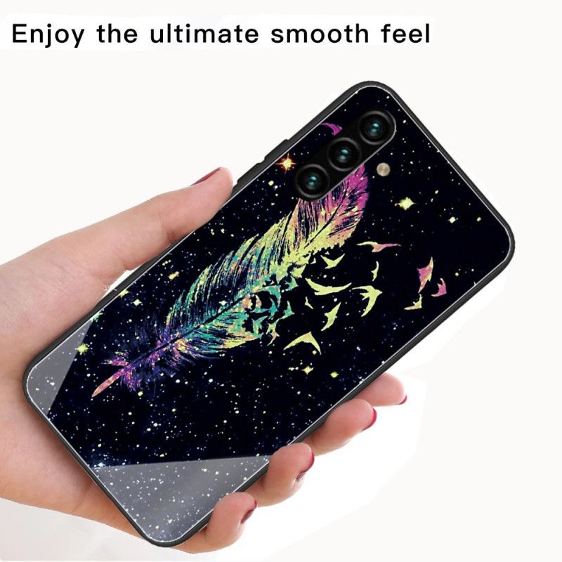 Kuori Case Samsung Galaxy A13 5g Puhelinkuoret Feather Tempered Glass