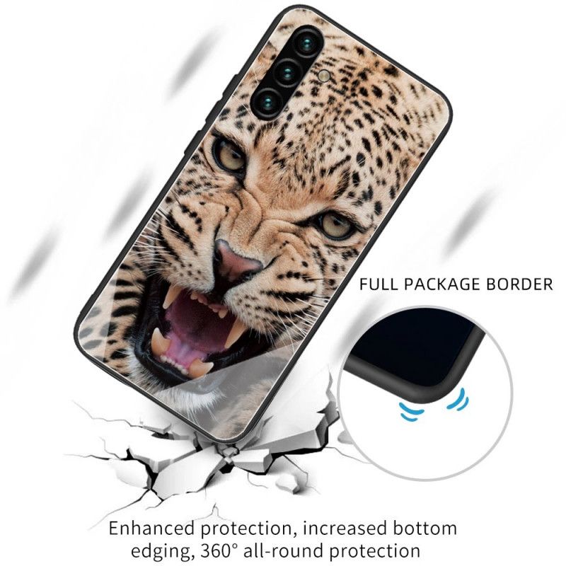 Kuori Case Samsung Galaxy A13 5g Puhelinkuoret Leopard Tempered Glass