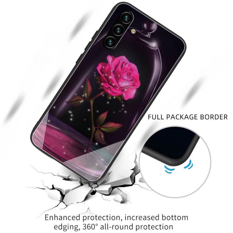 Kuori Case Samsung Galaxy A13 5g Puhelinkuoret Magic Pink Tempered Glass