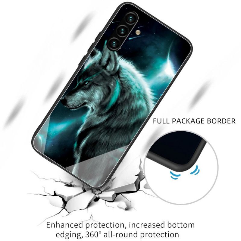 Kuori Case Samsung Galaxy A13 5g Puhelinkuoret Tempered Glass Wolf