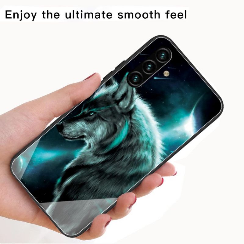 Kuori Case Samsung Galaxy A13 5g Puhelinkuoret Tempered Glass Wolf