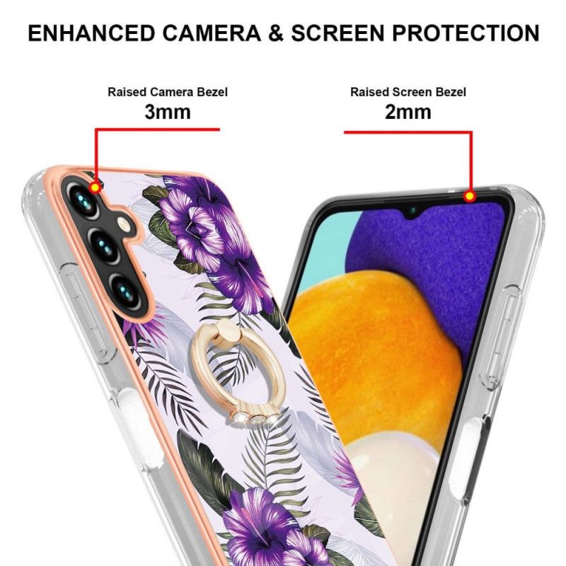 Kuori Samsung Galaxy A13 5g Flowers Ring-tuki