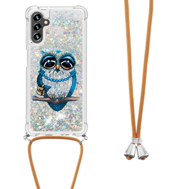 Kuori Samsung Galaxy A13 5g Miss Owl Glitter Vetonauha