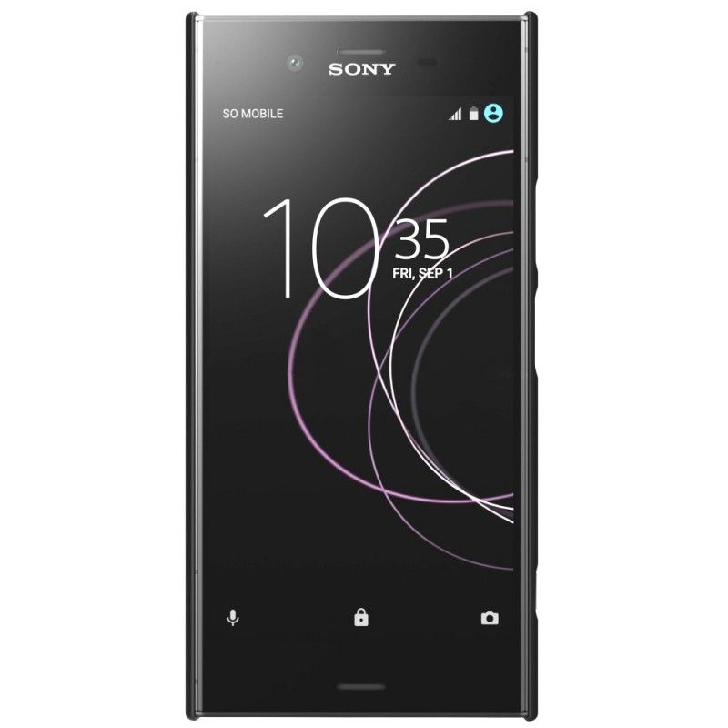 Case Kuoret Sony Xperia XZ1 Musta Puhelinkuoret Jäykkä Himmeä Nillkin