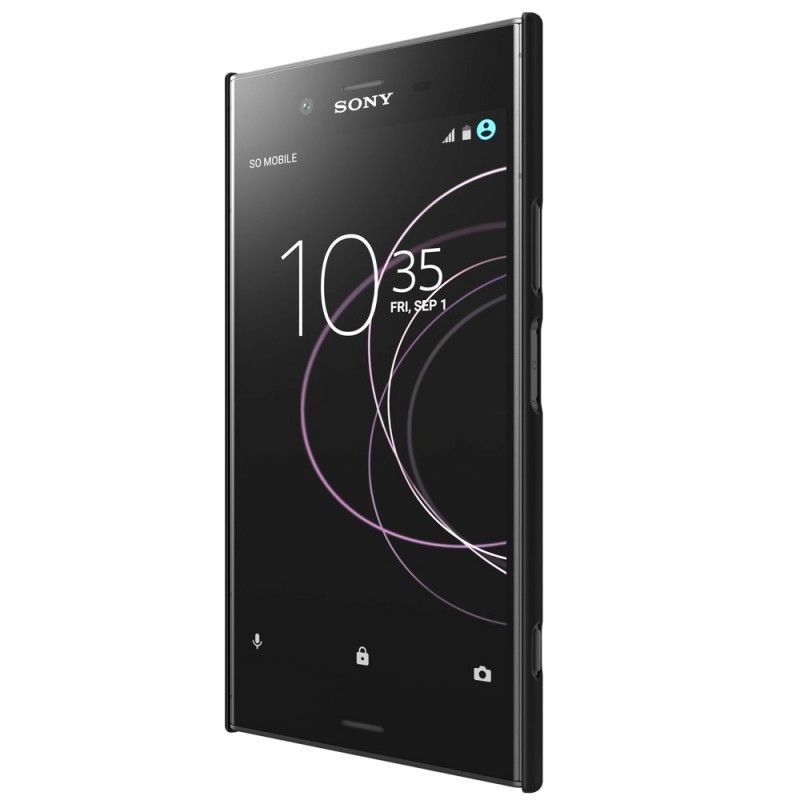 Case Kuoret Sony Xperia XZ1 Musta Puhelinkuoret Jäykkä Himmeä Nillkin