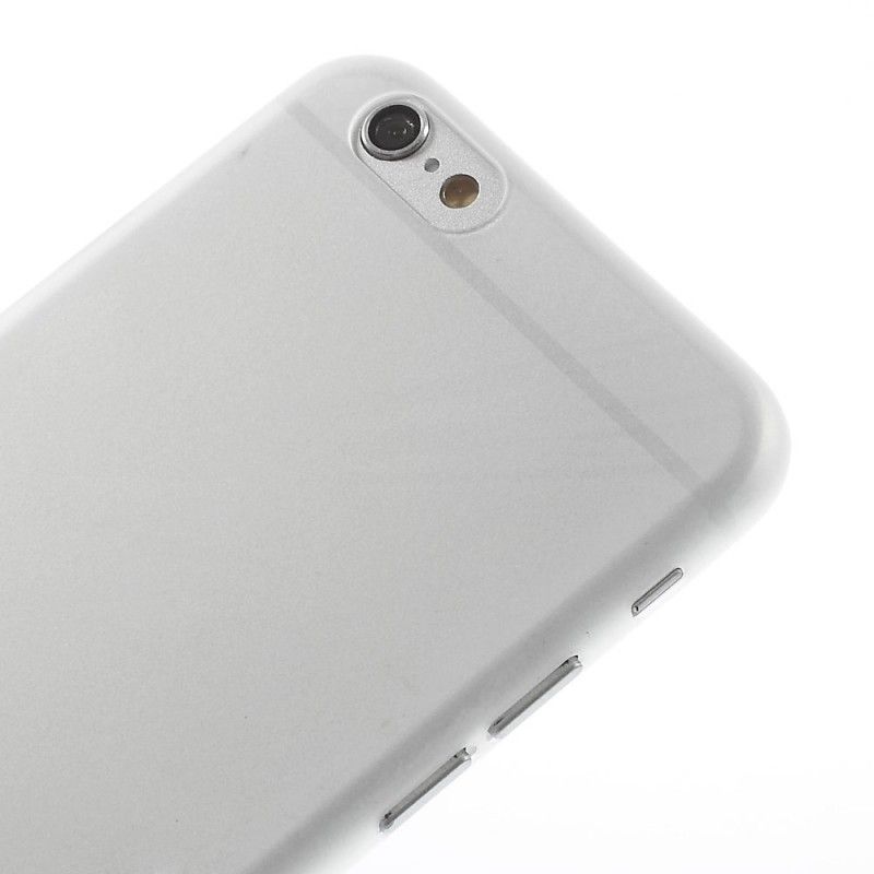 Kuori iPhone 6 / 6S Läpinäkyvä Musta Erittäin Hieno - 03 Mm Suojakuori