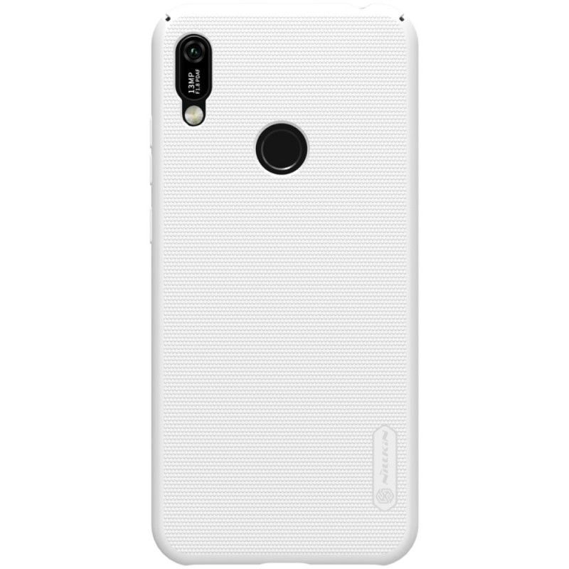 Case Kuoret Huawei Y6 2019 Punainen Valkoinen Puhelinkuoret Jäykkä Himmeä Nillkin