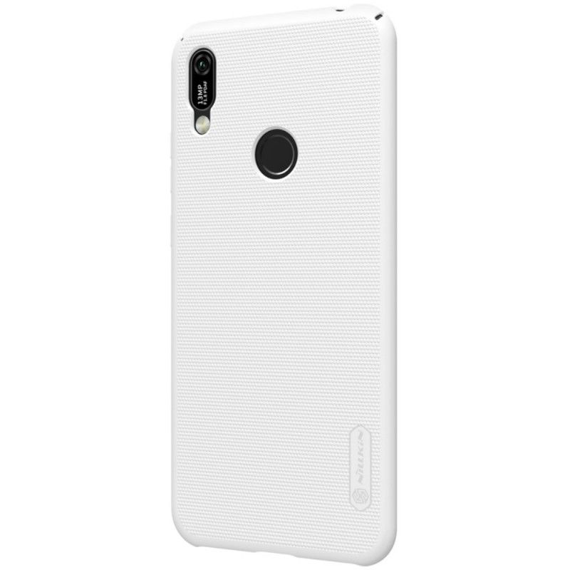 Case Kuoret Huawei Y6 2019 Punainen Valkoinen Puhelinkuoret Jäykkä Himmeä Nillkin