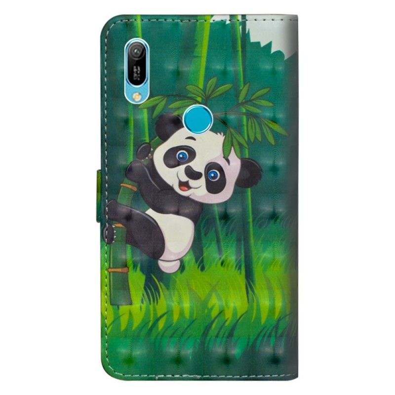 Flip Case Huawei Y6 2019 Panda Ja Bambu