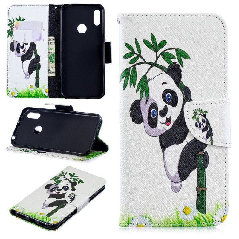 Kotelot Huawei Y6 2019 Panda Bambulla