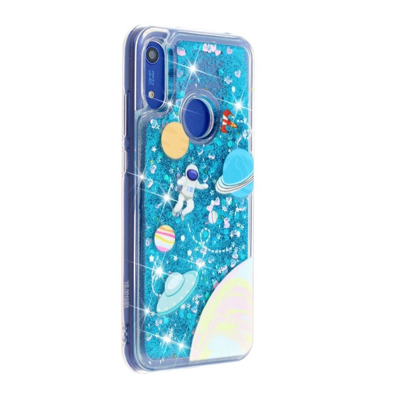 Kuori Huawei Y6 2019 Kimalteleva Astronautti