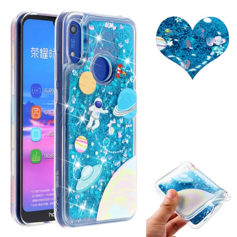 Kuori Huawei Y6 2019 Kimalteleva Astronautti