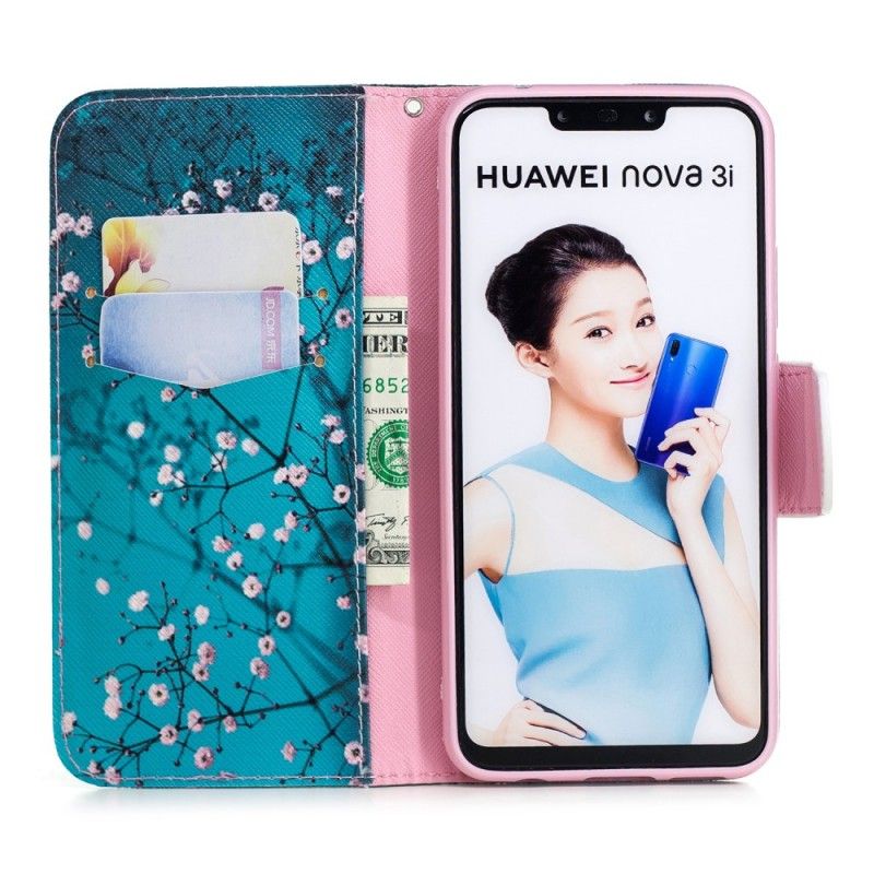 Kotelot Huawei P Smart Plus Kukkiva Puu