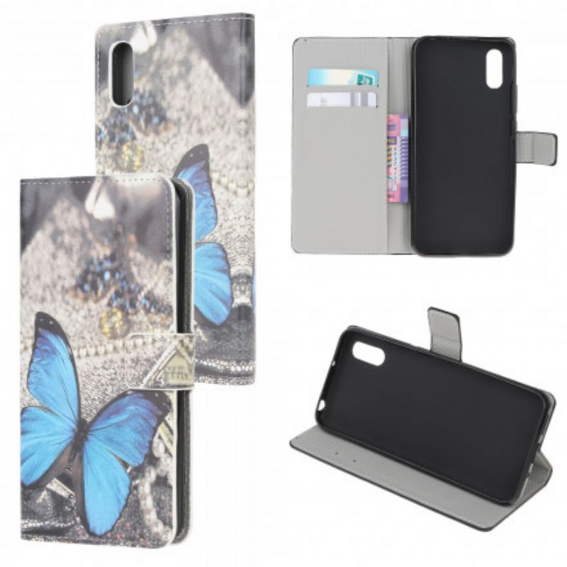 Flip Kotelot Samsung Galaxy Xcover 5 Blue Butterfly