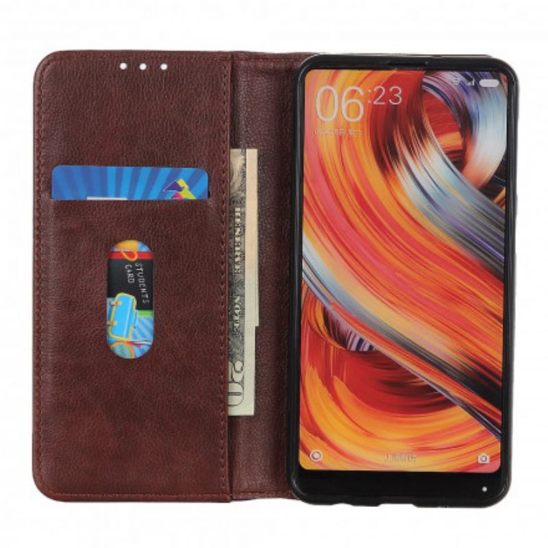 Flip Kotelot Samsung Galaxy Xcover 5 Elegance Haljattu Litsi-nahka