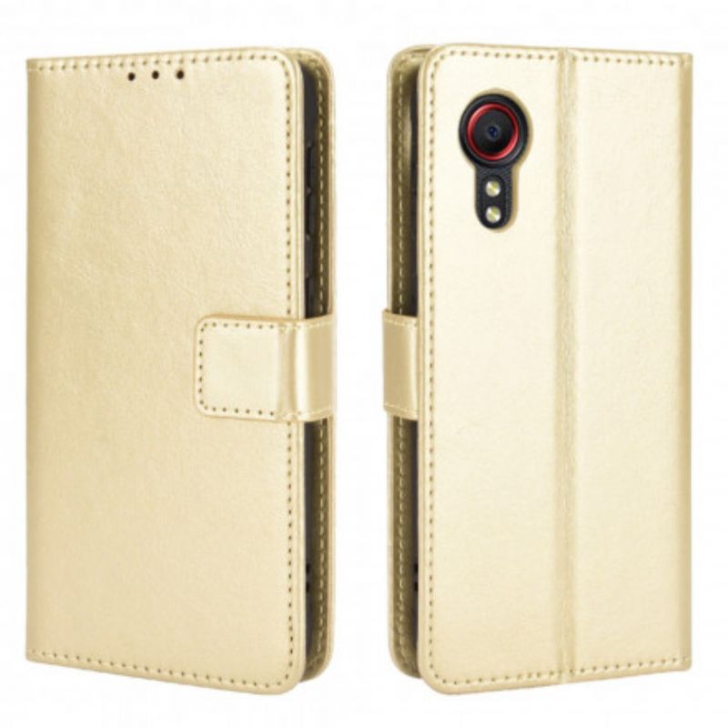 Flip Kotelot Samsung Galaxy Xcover 5 Flashy Faux Leather