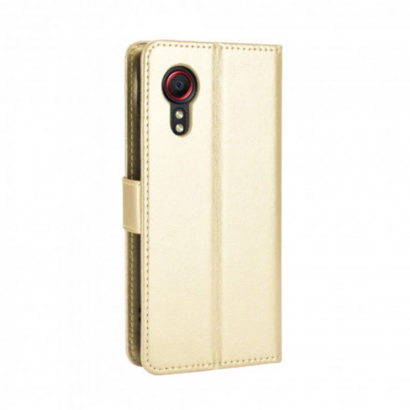 Flip Kotelot Samsung Galaxy Xcover 5 Flashy Faux Leather