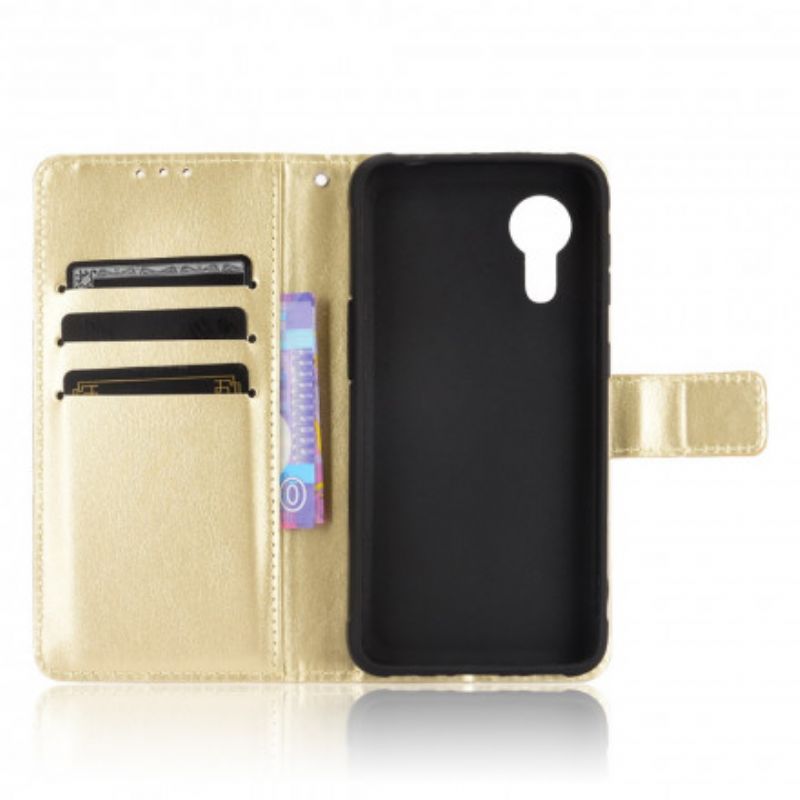 Flip Kotelot Samsung Galaxy Xcover 5 Flashy Faux Leather