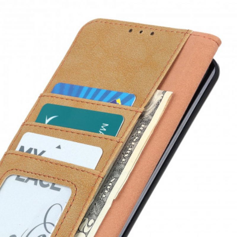 Flip Kotelot Samsung Galaxy Xcover 5 Keinonahkainen Haljattu Retro Khazneh