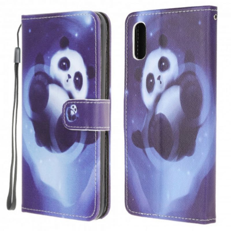 Flip Kotelot Samsung Galaxy Xcover 5 Panda Space Strappy