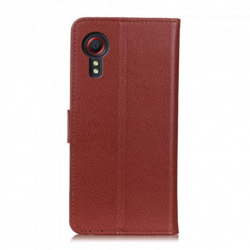 Flip Kotelot Samsung Galaxy Xcover 5 Perinteinen Keinonahka