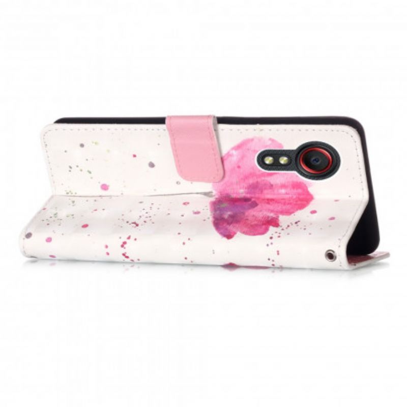 Flip Kotelot Samsung Galaxy Xcover 5 Poppy Watercolour