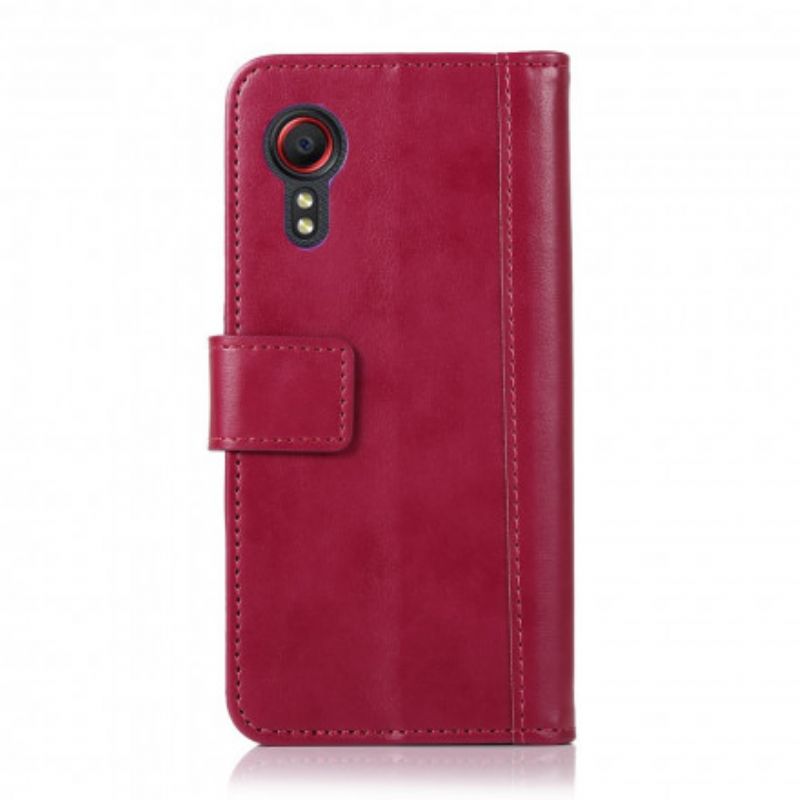 Flip Kotelot Samsung Galaxy Xcover 5 Style Leather Elegance Suojakuori