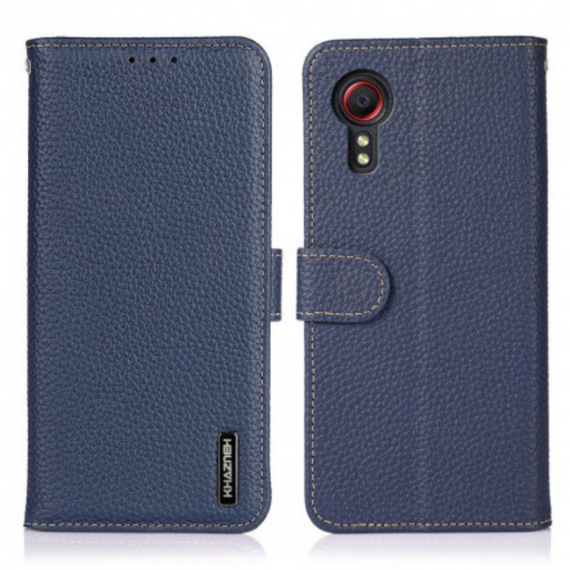 Kotelot Samsung Galaxy Xcover 5 Khazneh Lychee Leather