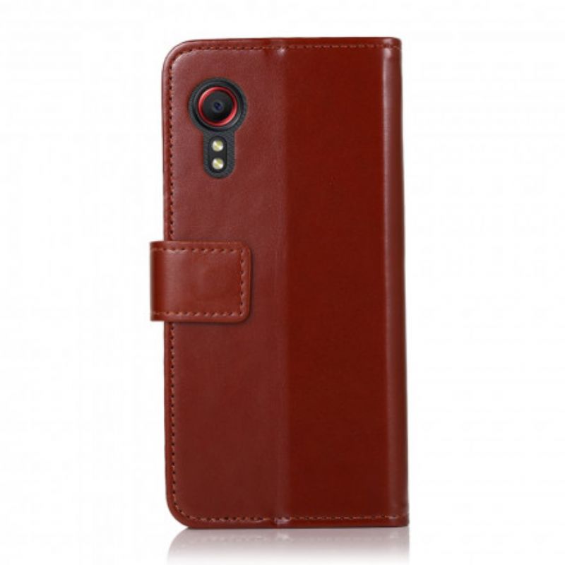 Kotelot Samsung Galaxy Xcover 5 Tricolor Leather Effect