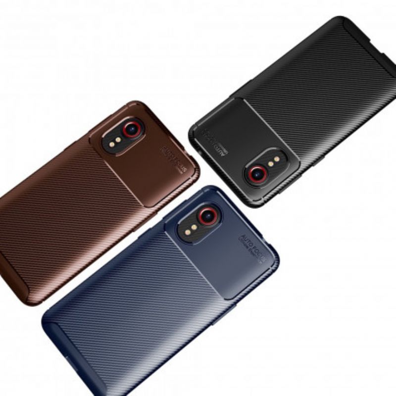 Kuori Case Samsung Galaxy Xcover 5 Puhelinkuoret Joustava Hiilikuiturakenne