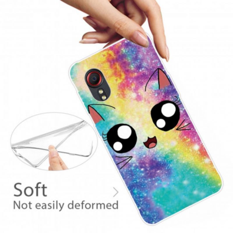 Kuori Samsung Galaxy Xcover 5 Cat Cartoon Suojakuori