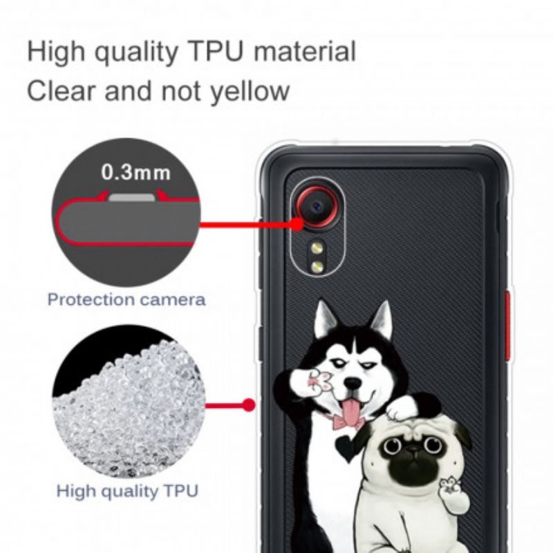 Kuori Samsung Galaxy Xcover 5 Hauskat Koirat Suojakuori