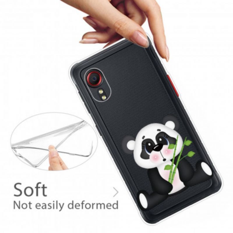 Kuori Samsung Galaxy Xcover 5 Läpinäkyvä Sad Panda