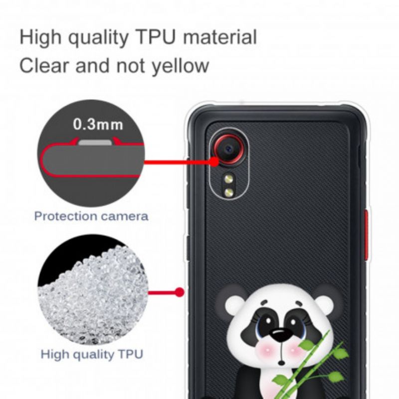 Kuori Samsung Galaxy Xcover 5 Läpinäkyvä Sad Panda