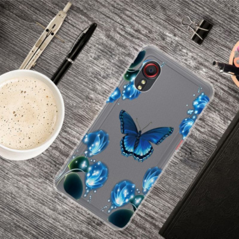 Kuori Samsung Galaxy Xcover 5 Luxury Butterfly