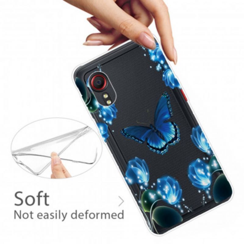 Kuori Samsung Galaxy Xcover 5 Luxury Butterfly